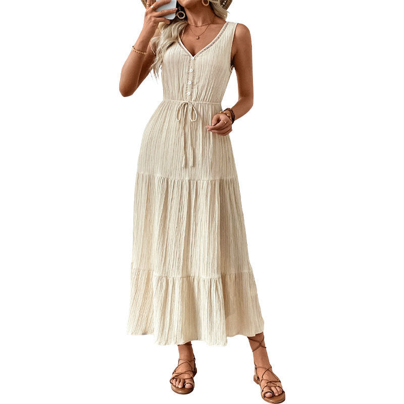 European and American leisure vacation dress